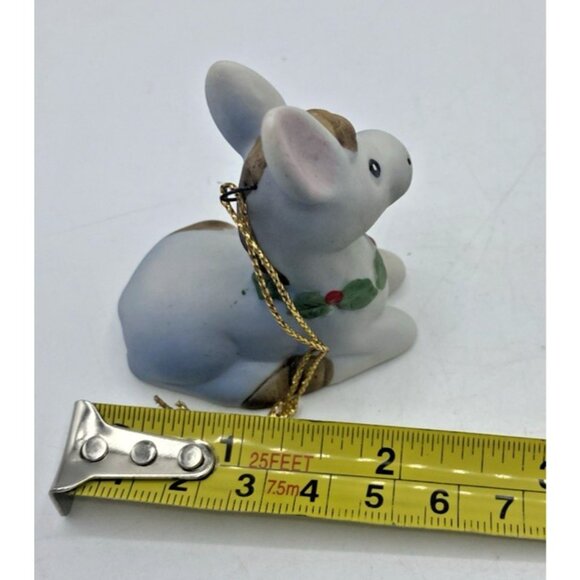 Vtg Homco Baby Donkey Figurine Porcelain Animal Ornament Nativity Holiday Decor - Picture 9 of 10